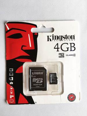Microsd Kingston 4 Gb (4gb) Clase 4