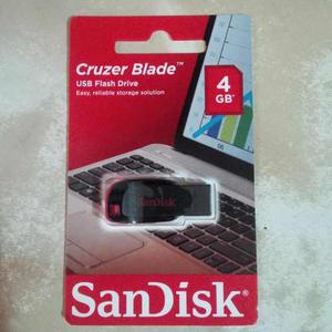 Pendrive 4 Gb Sandisk Cruzer Blade