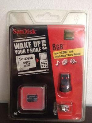 Pendrive Sandisk Con Microsd 8gb