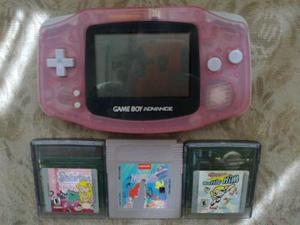 Remato Game Boy Advance Con 3 Juegos
