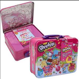 Shopkins Maleta Metalica Cartas