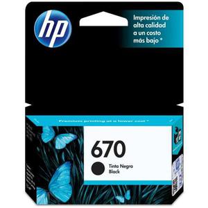 Cartucho Hp 670 (cz113al) Negro Deskjet 