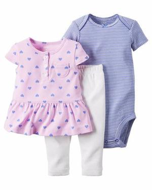 Conjunto Para Bebe Marca Carters. 6 Meses