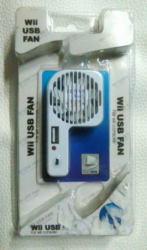 Fan Cooler Disipador De Calor Wii Y Wiiu Sellado Nuevo