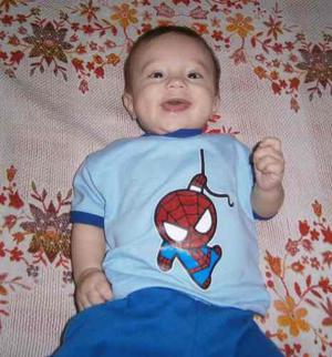 Franelas Para Bebes Super Heroes