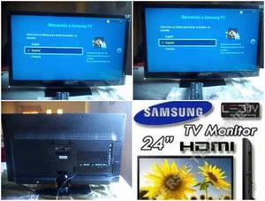 Monitor - Televisor Samsung De 24 Pulgadas Modelo T24d310lb