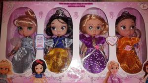 Princesas Bebes De Disney, Set De 4. Nuevas