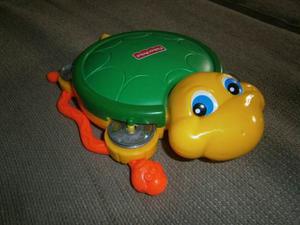 Sonajero Pandereta Tortuga Marca Fisher Price Usado