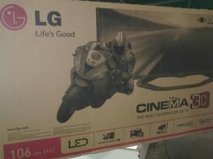 Televisor Led Marca Lg 42 Pulgadas Full Hd Cinema 3d