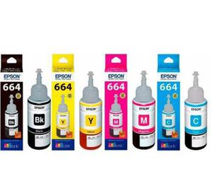 Tintas Originales Epson T664. L110, L200, L210, L355, L555