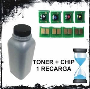 Toner + Chip Cp Cpnw Ce310a Ce311a Ce312a Ce313a