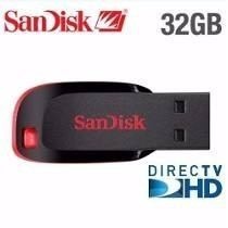 Pendrive De 32 Gb Sandisk (compatible Con Directv)