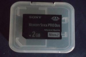 Tarjeta Memoria Sony Memory Stick Pro-duo 2gb
