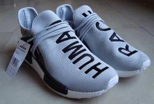 Kp3 Zapatos Adidas Nmd Human Race Gris By Pharrell Williams