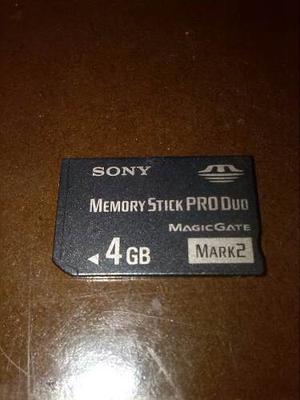 Memoria Stick Dou Sony Mark2 De 4gb