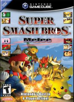 Super Smash Bross Melee Para Nintendo Gamecube