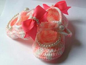 Zapatos Tejidos De Bebés