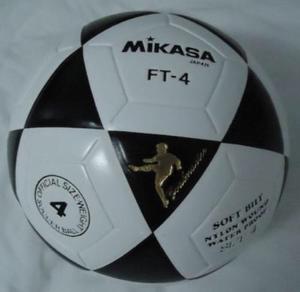 Balon De Futbol Cuero No 4, Marca Mikasa