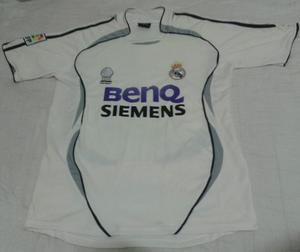 Camiseta Del Real Madrid Blanca En Buen Estado Talla L