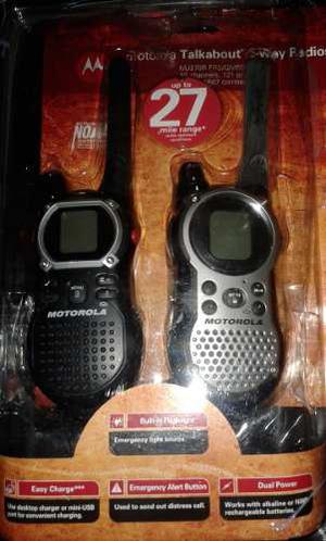 Radios Motorola Tipo Walkie Talkie Mj-270