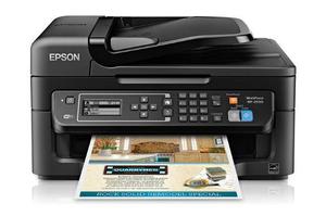Impresora Epson Workforce Wf- Imprime Copia Escaner Fax