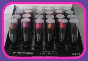 Labial Cremoso Mac Matte Caja 24 Unidades