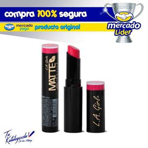 Labiales Mate L A Girl Original Flat Velvet Lipstick