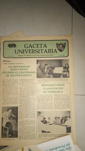 Revistas Gaceta Universitaria Coleccionable Usm