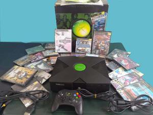 Xbox Clásico Chipiado Un Control Y 25 Juegos