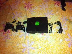 Xbox Negro Chipeado +94 Juegos En Perfectas Condiciones