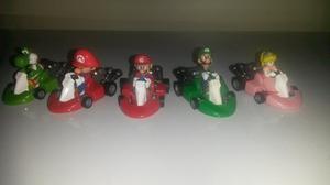 Carros De Fricción Con Los Personajes De Mario Kart