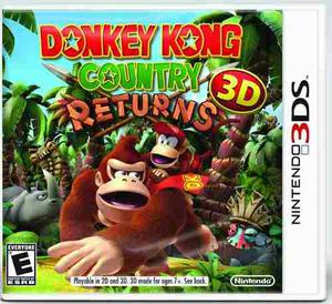 Donkey Kong C Returns 3ds Completa Tu Colección! Negociable