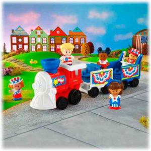 Fisher Price Juguete Little People Tren Divertido! B