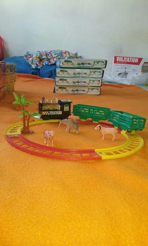 Juego De Tren De La Granja De Pilas