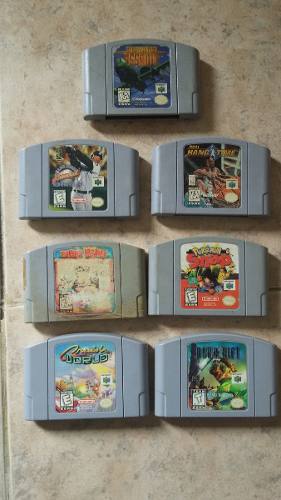 Juegos De Nintendo 64 C/u