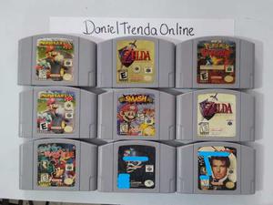 Juegos De Nintendo 64 Mario Kart, Smash, Zelda,pokemon Y Mas