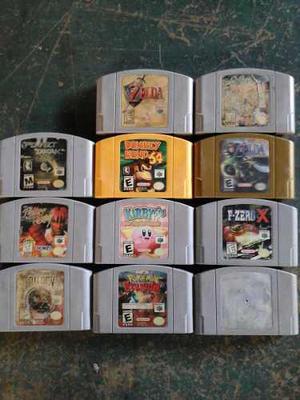Juegos De Nintendo 64 O Fx Zero, Star Fox Kirby 64 Zelda