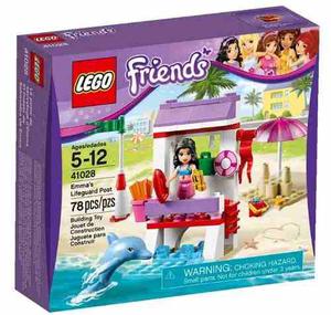 Lego Friends  El Puesto De Socorrista De Emma 78 Pzs