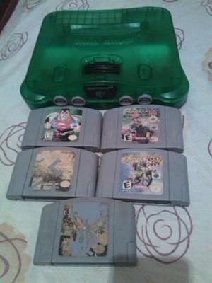 Nintendo 64 ´+ 5 Juegos Sin Control