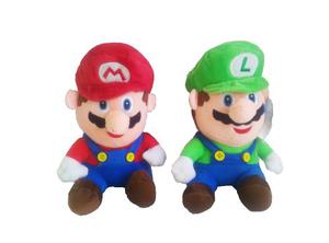 Peluche Mario Y Luigi De 22 Cm