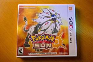 Pokemon Sun Nuevo Y Sellado