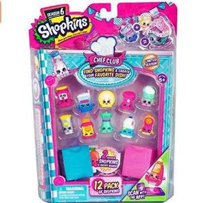 Set De 12 Shopkins Season 6 Sexta Temporada Nueva Chef Club