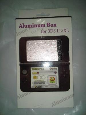 Vendo Protector De Aluminio Para 3ds Ll Y Xl Color Rosado