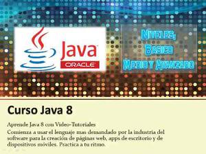 Aprende Java 8 Nivel Basico, Medio Y Avanzado