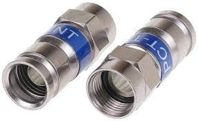 Conector Rg6 Para Cable Coaxial