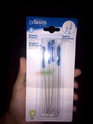 Dr. Brown's Set 4 Cepillo De Limpieza Small Cleaning Brushes