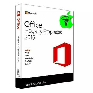 Licencia Office Mac Hogar Y Empresa  - Original - 1 Pc