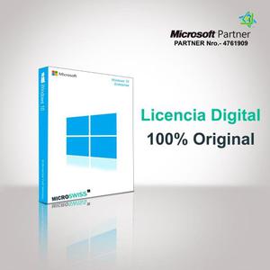 Licencia Retail Original Windows 10 Enterprise  Bit