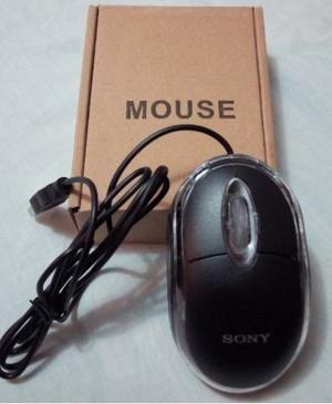 Mouse Usb Optico Sony Led Colores Variados
