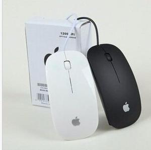 Mouses Con Cable Usb Apple Blancos Genéricos.